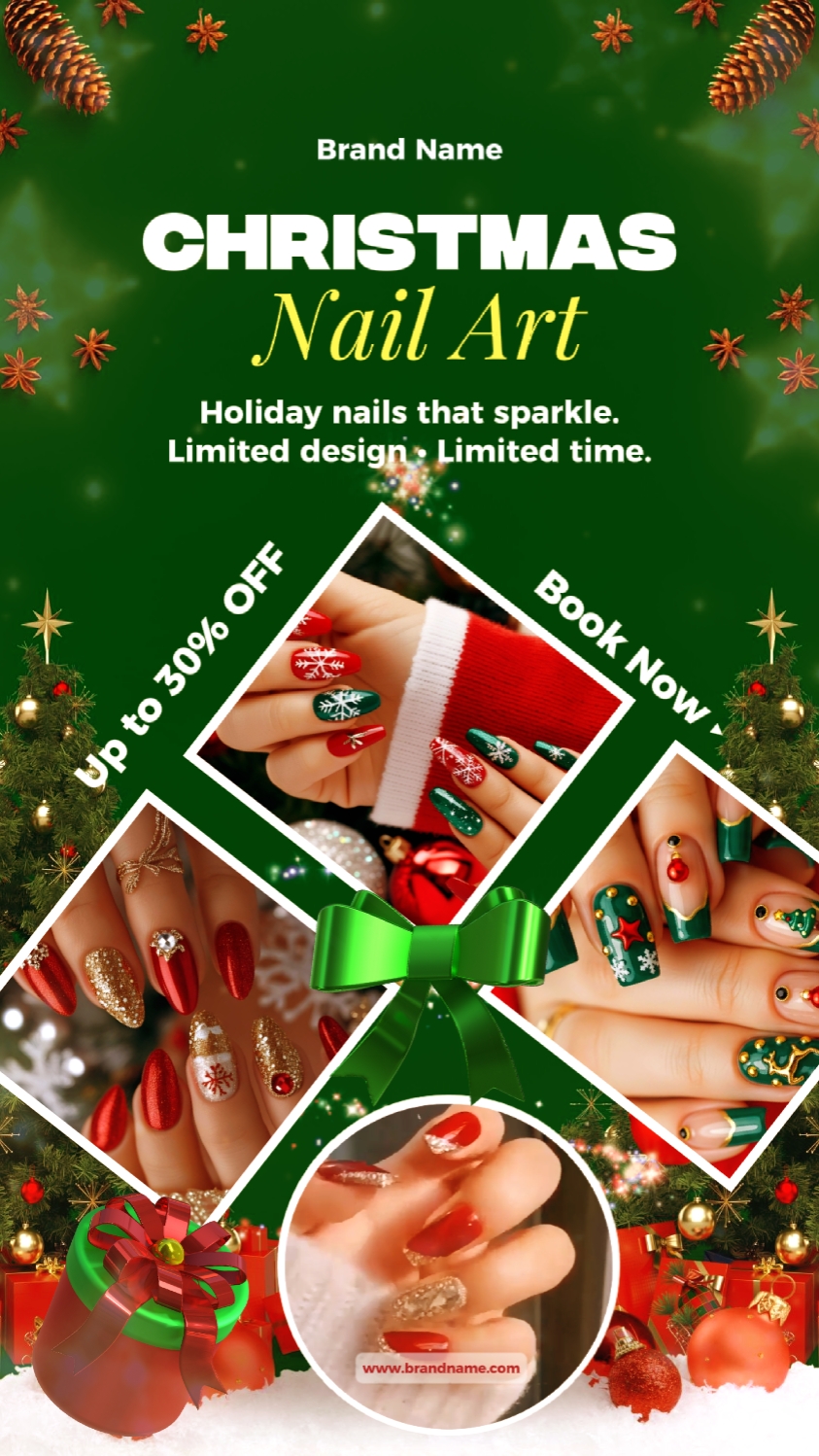 Christmas Nail Art