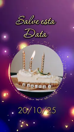 Convite Happy birthd