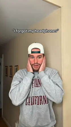 i forgot my headphon
