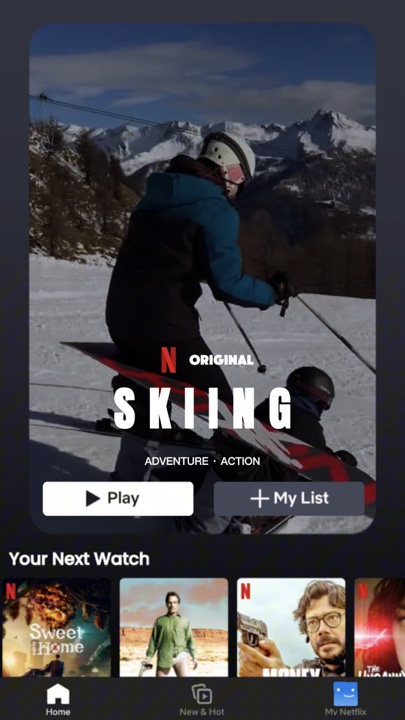 Esqui Netflix 
