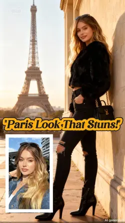 Chic Sunset in Paris