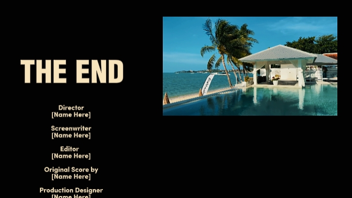 End movie 