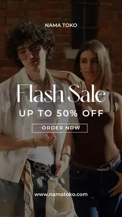 promo : flash sale 
