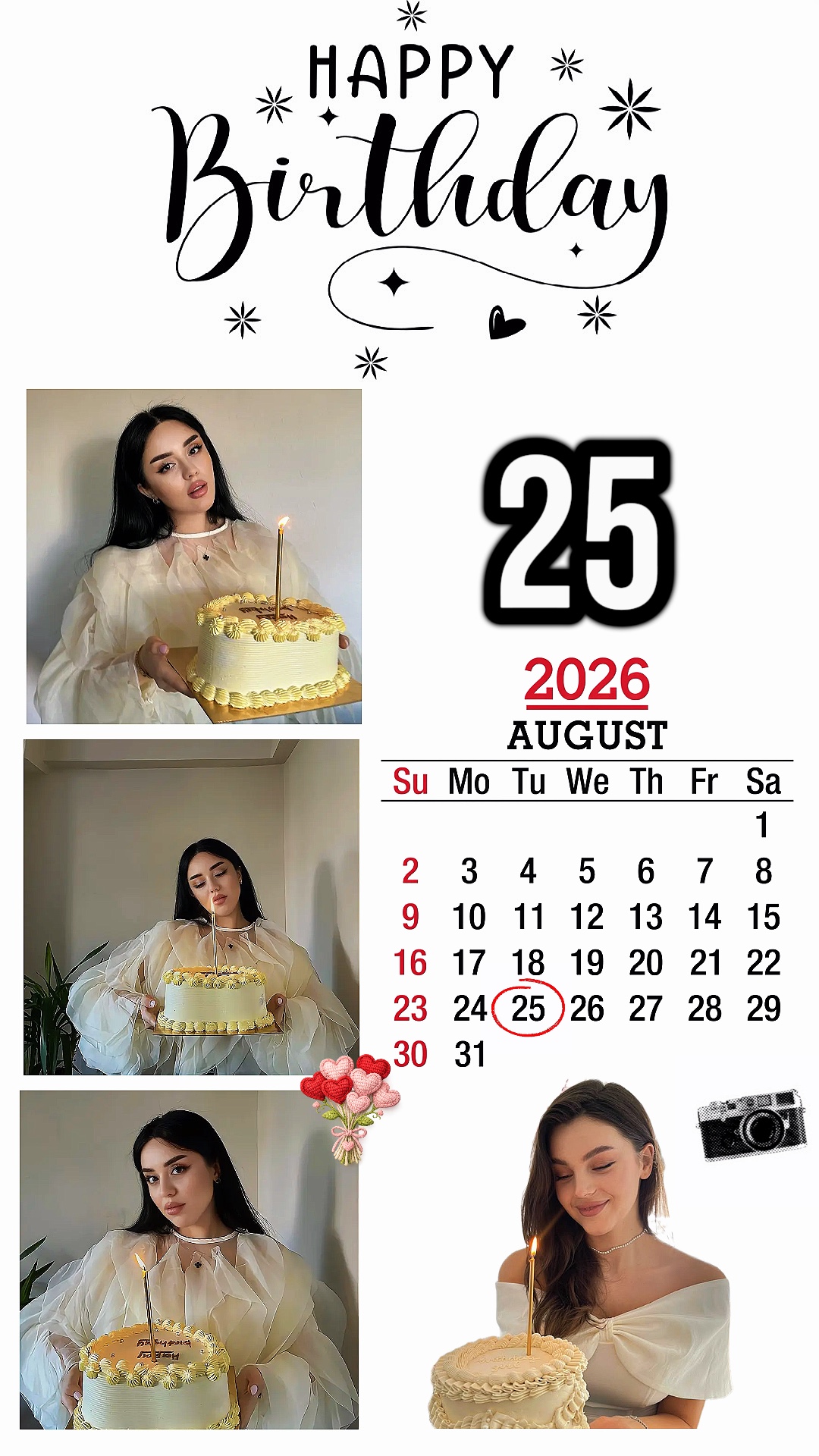 Hbd 25 de agosto 