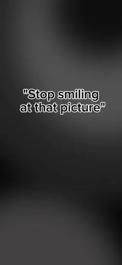 Stop smiling