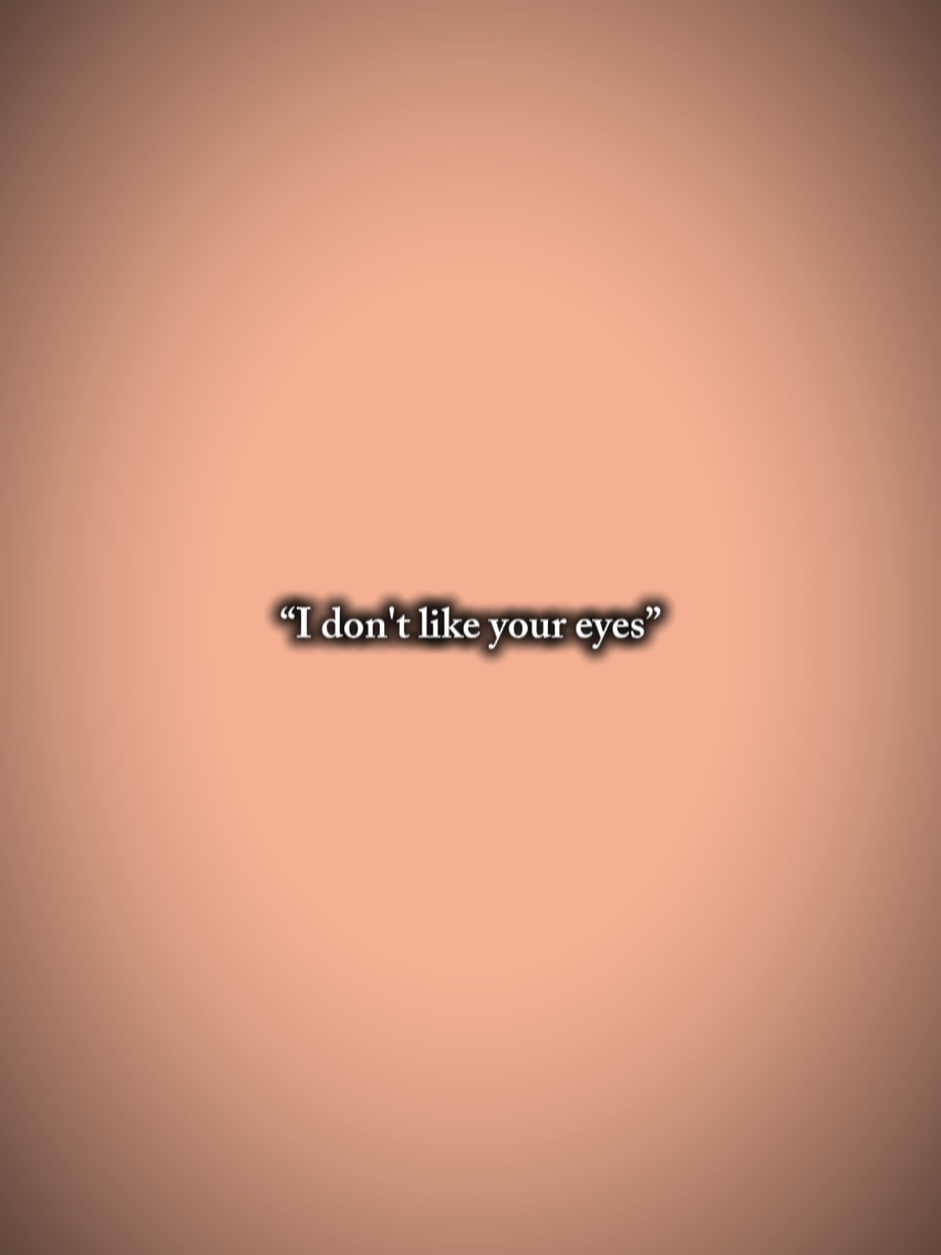 Tes yeux