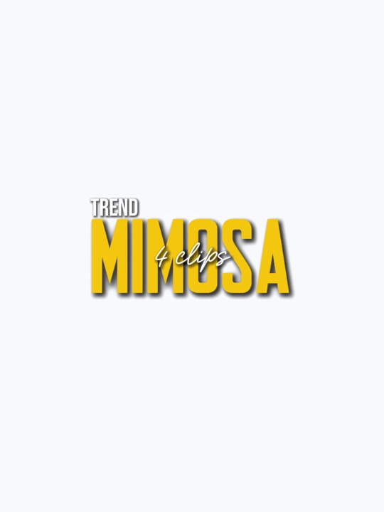 Mimosa trend🔥
