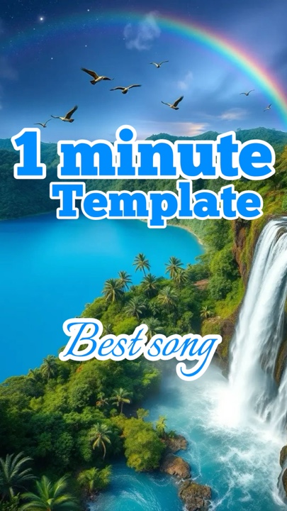 1 Minute Vorlage 