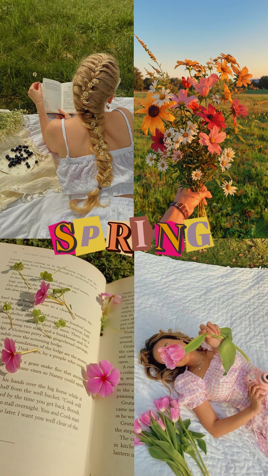 Collage de primavera