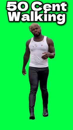 50 CENT WALKING