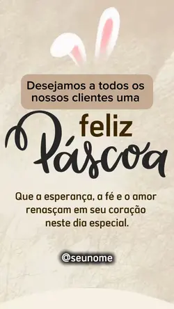 FELIZ PÁSCOA 