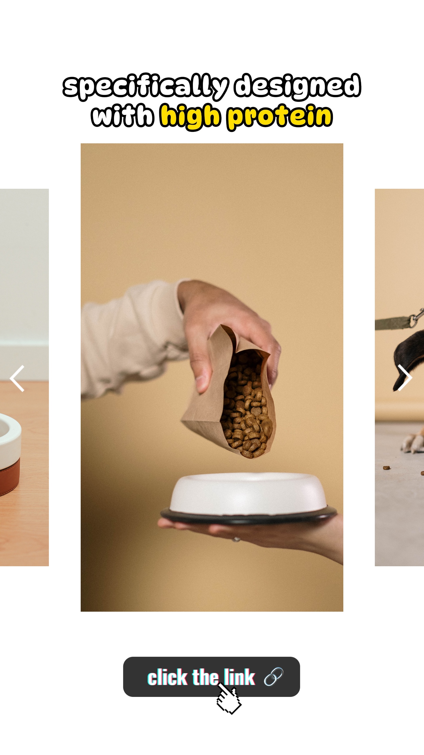 Exibição de produto bonito para Pet Storyboard 