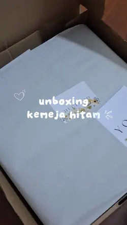 unboxing kemeja