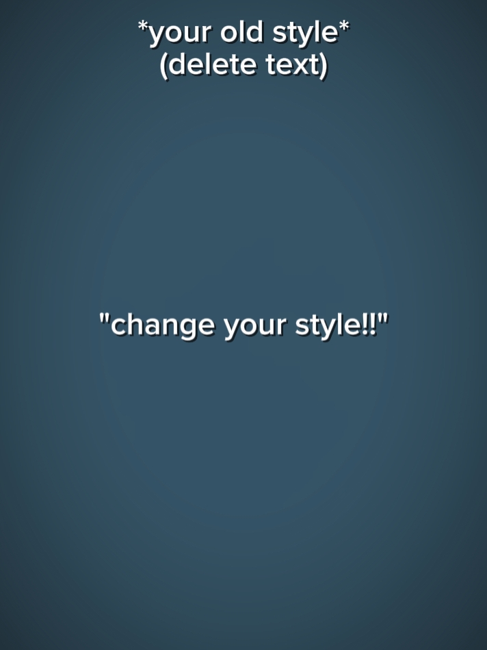 Changez votre style