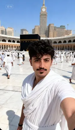 Ai selfie in makkah