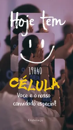 Hoje tem célula 