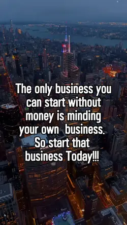 The only business