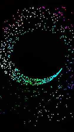 Particle rotation