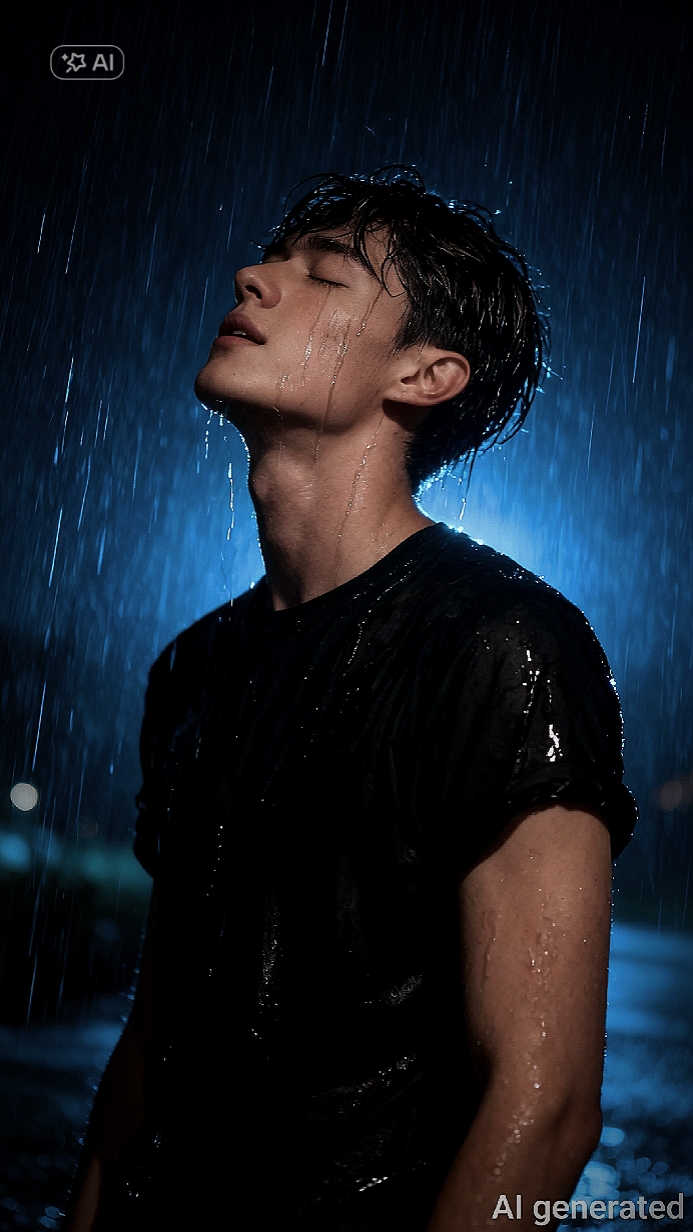 Rain Photoshoot 