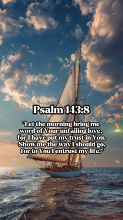 psalm 143:8
