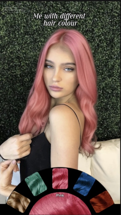Hair colour 