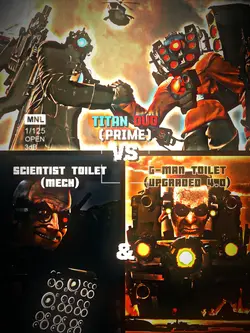 2V2 SKIBIDI TOILET