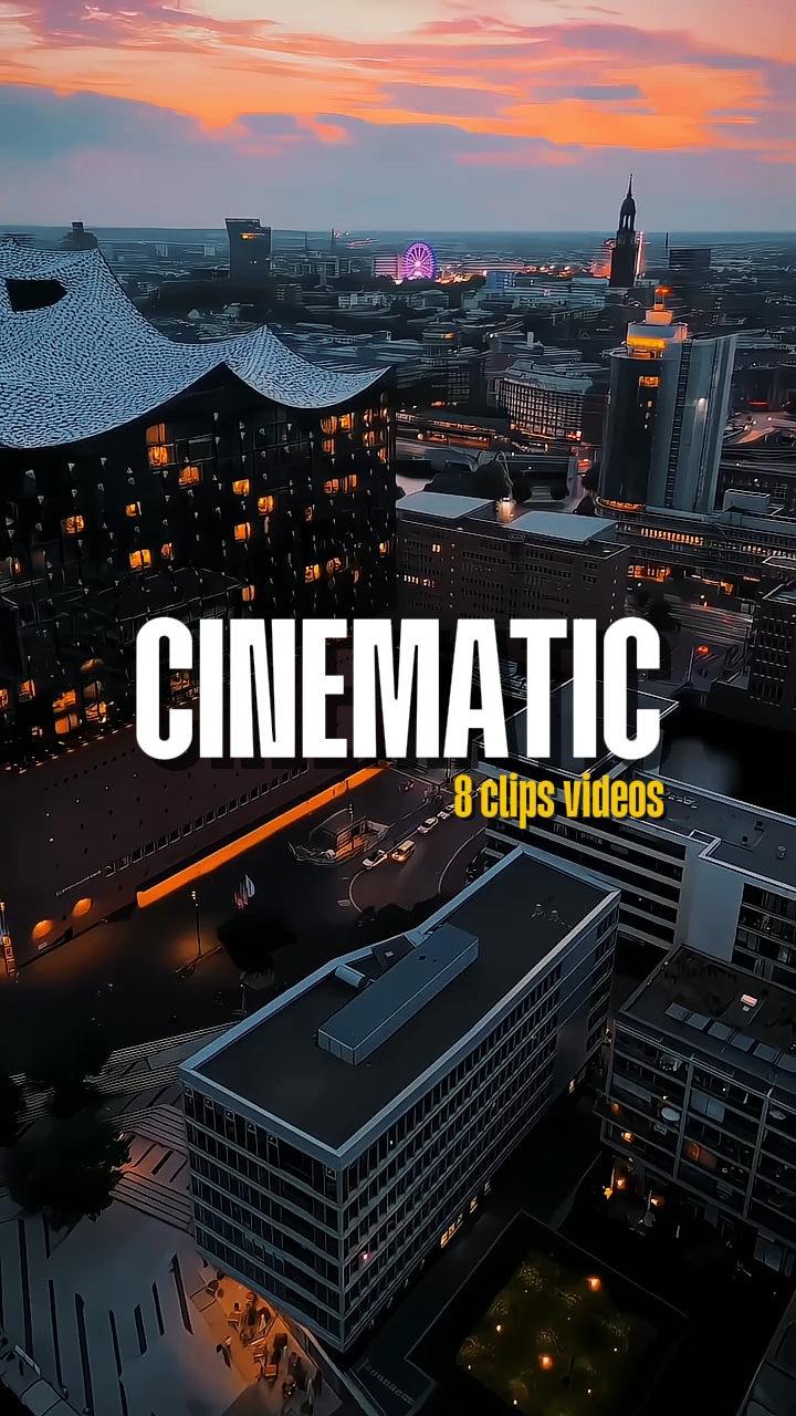 Cinematográfico 8 vídeos 