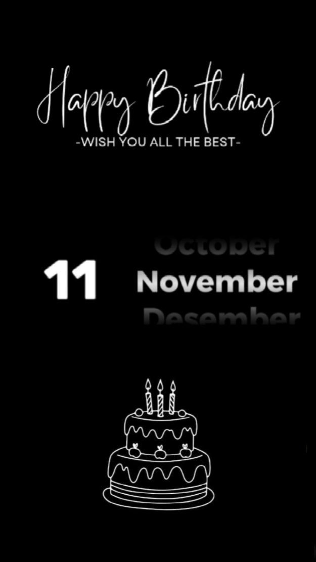 HBD 11 NOVEMBRE 