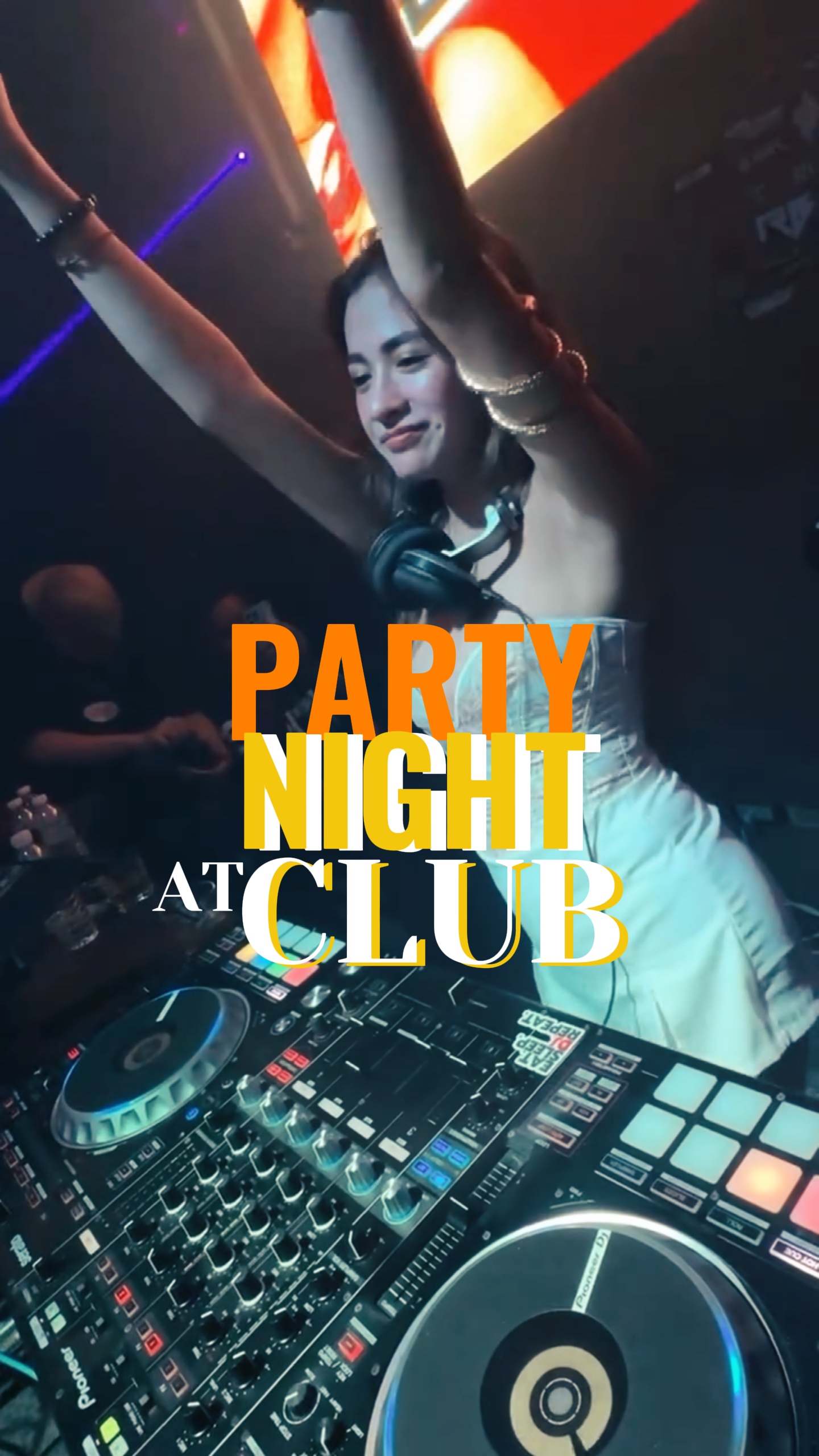 night party at club