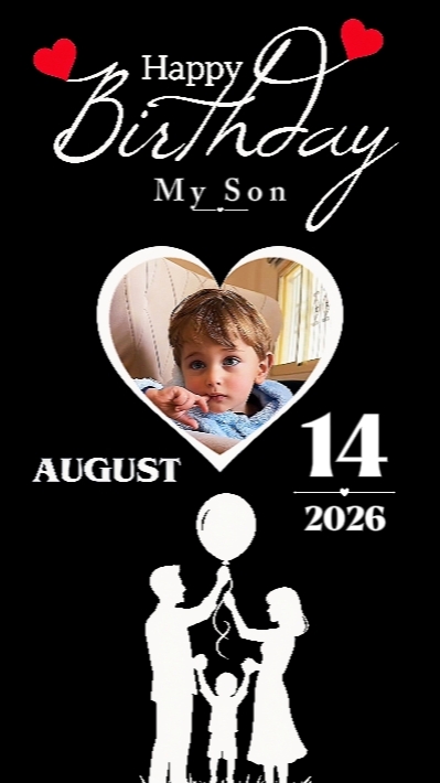 BIRTHDAY SON 14 AUG