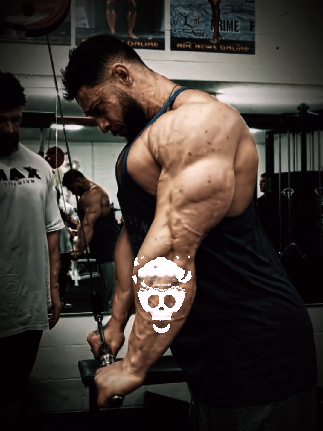 Wajah Tengkorak Gym