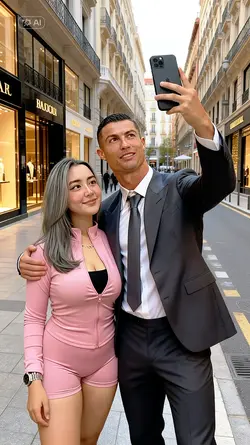 photo with Ronaldo