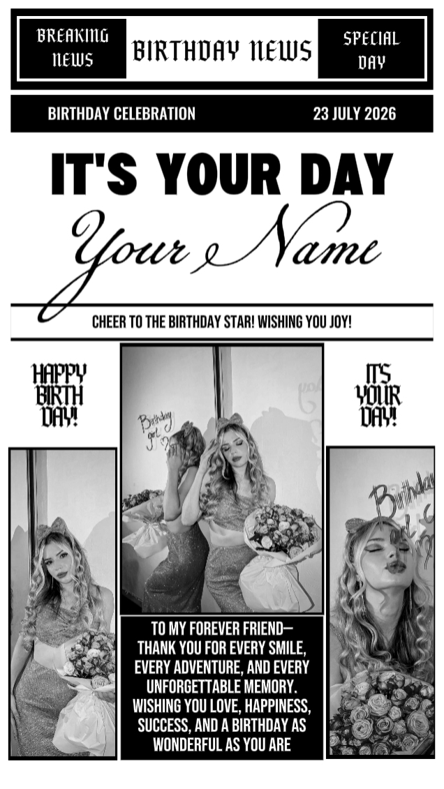 HBD 23 JUILLET BESTIE