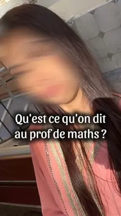 Prof de Maths...