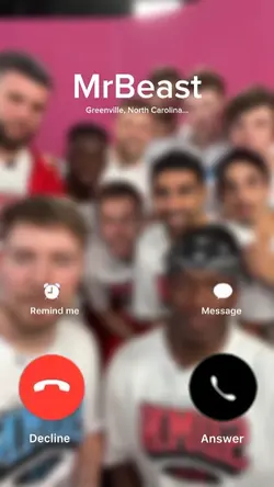 MrBeast Video call