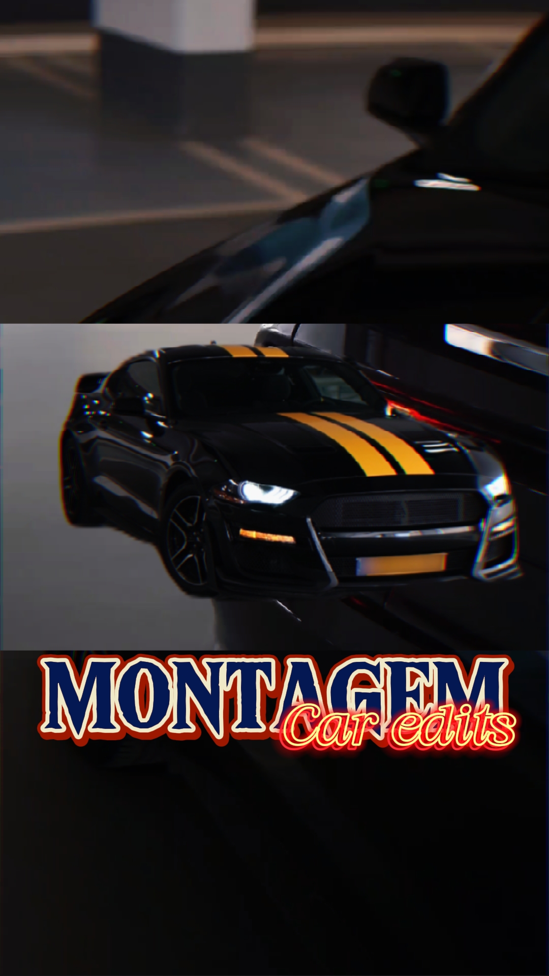 Mga pag-edit ng kotse ng Montagem 