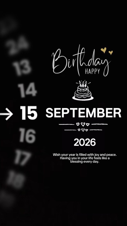 HBD SISTER 15 SEPT