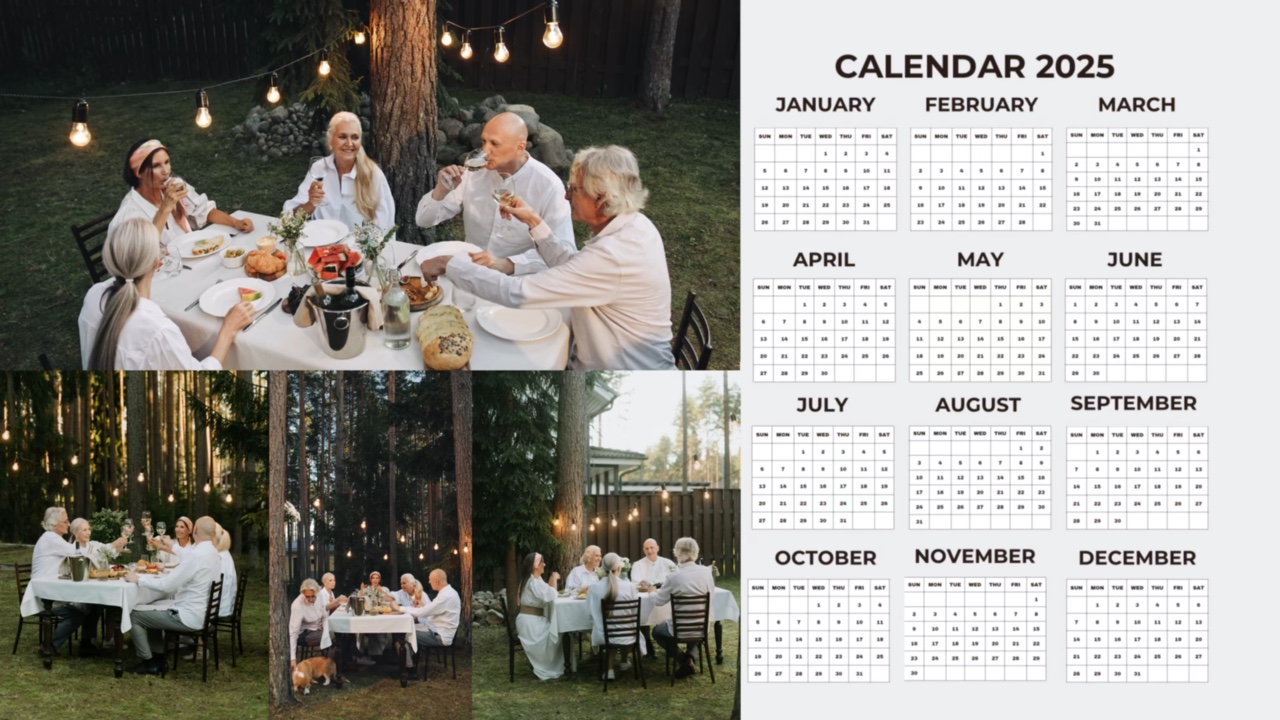 Calendario 2025 - 4 vd