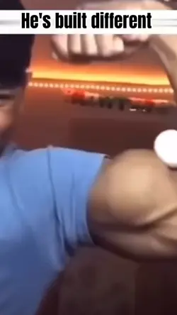 he's built different