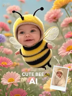 AI Cute Bee 