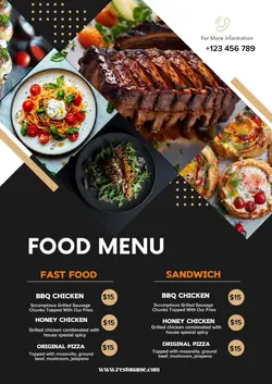 food menu 