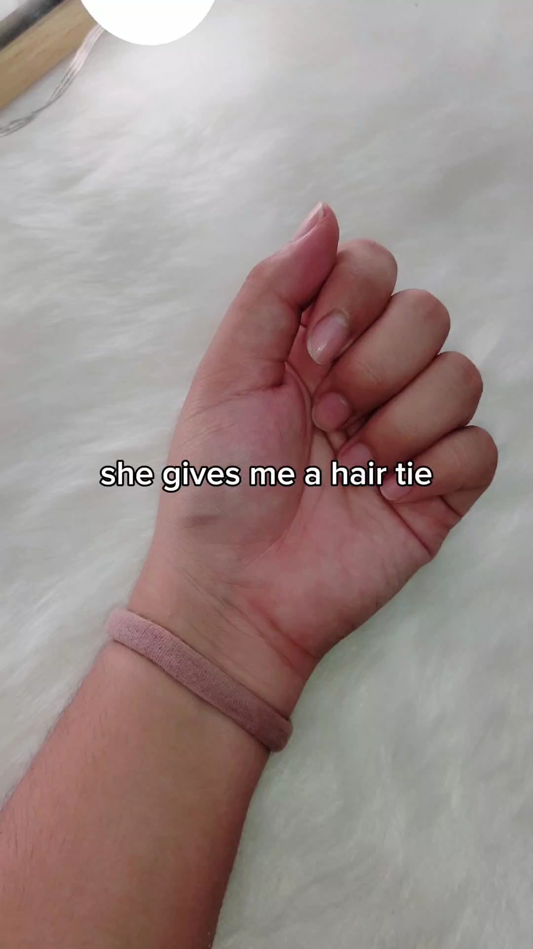 Tendencia de corbata de pelo