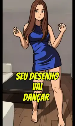 Desenho dançando 