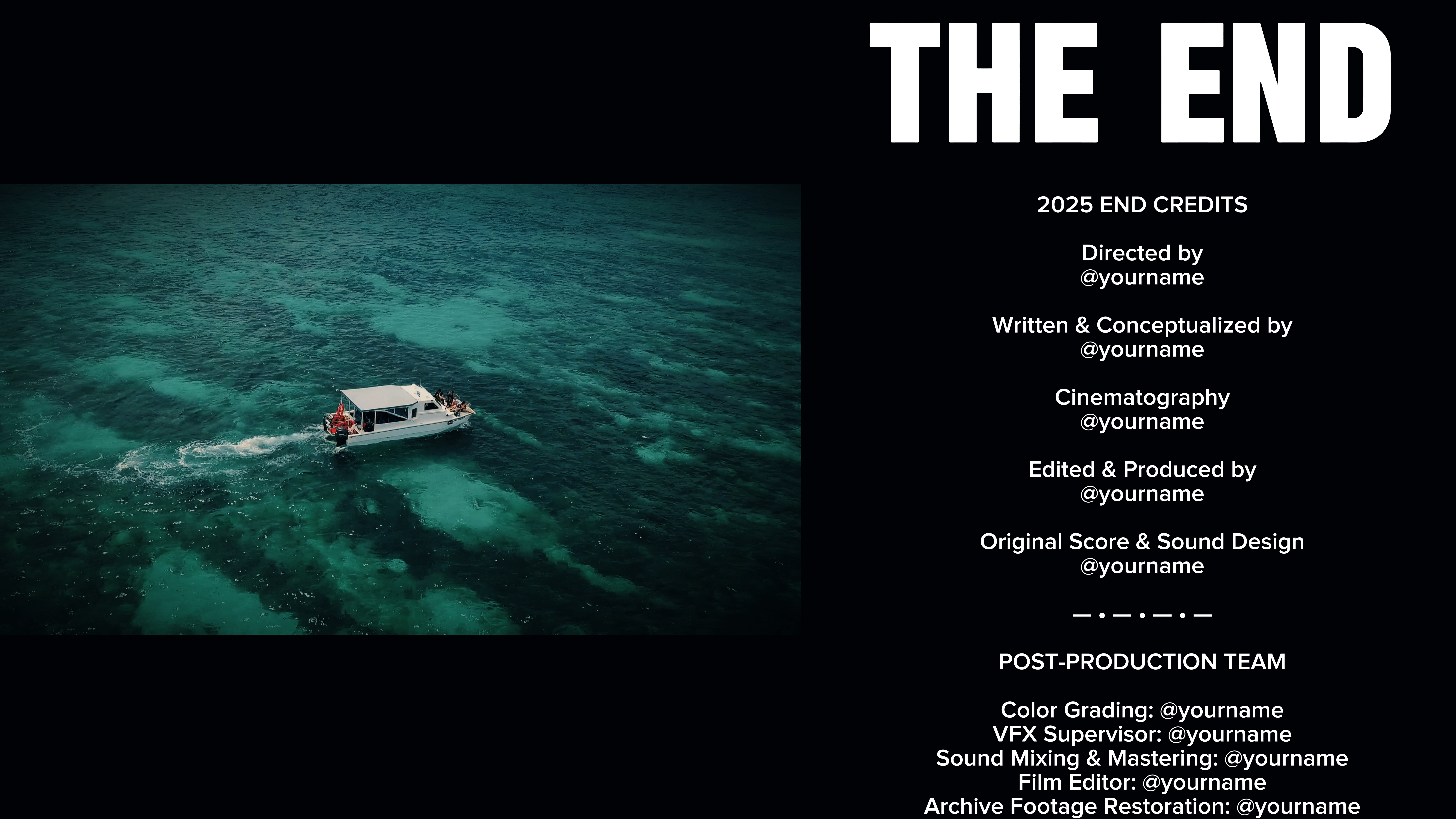 2025 - The End