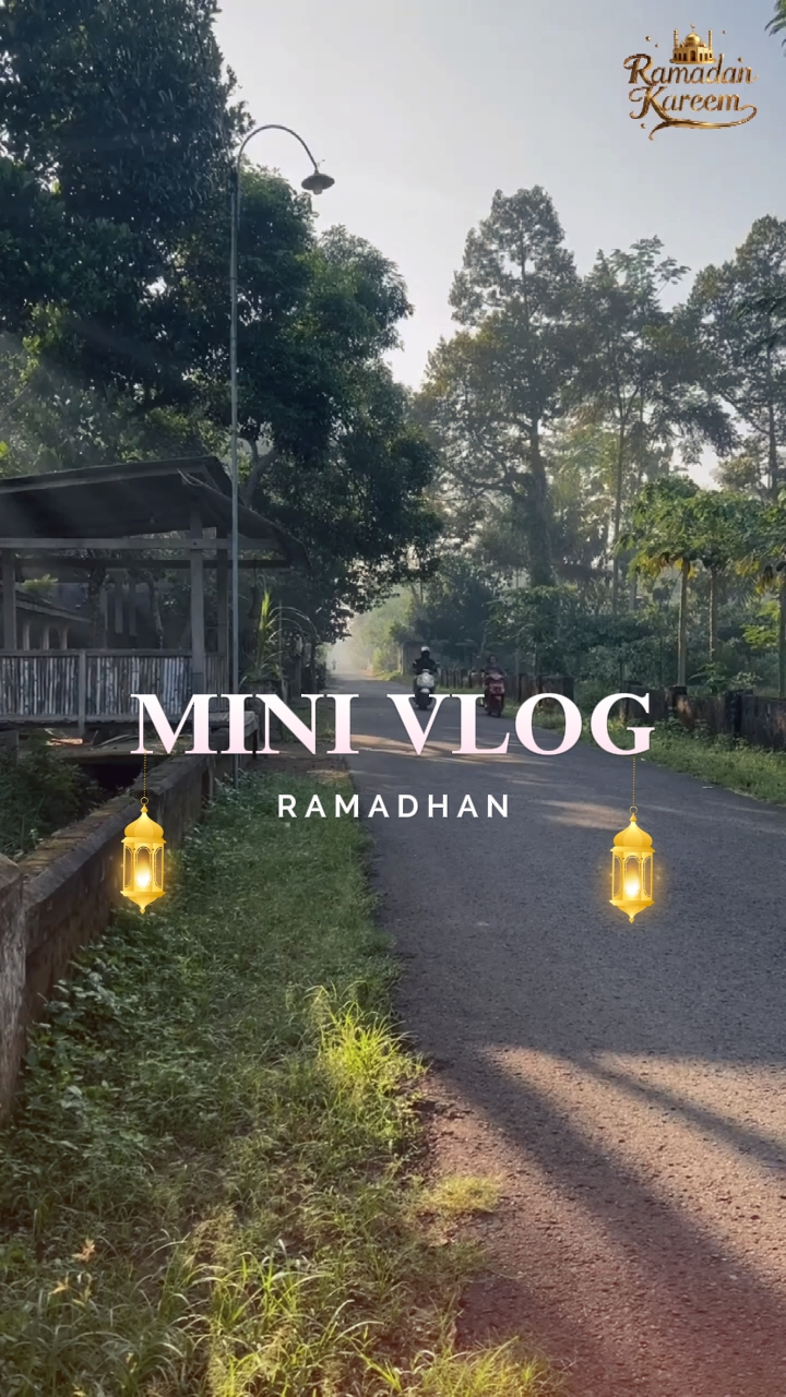 mini vlog ramazan