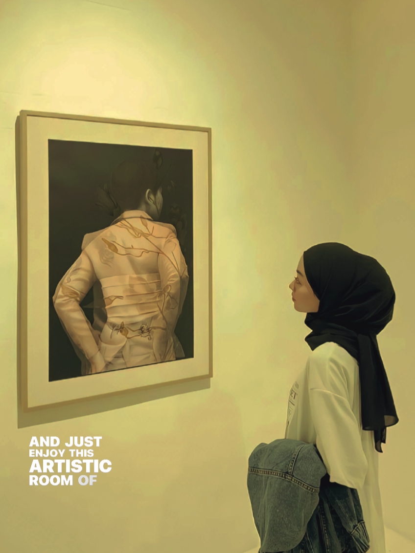 Eine Kunstgalerie