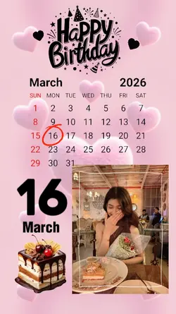 hbd 16 March