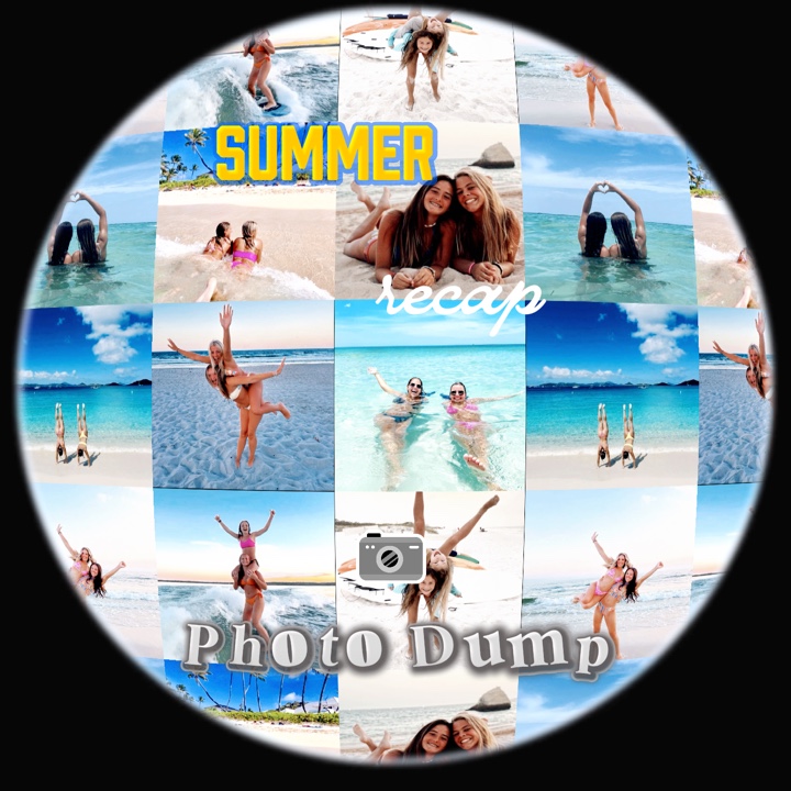 ☀️SUMMER RECAP DUMP☀️