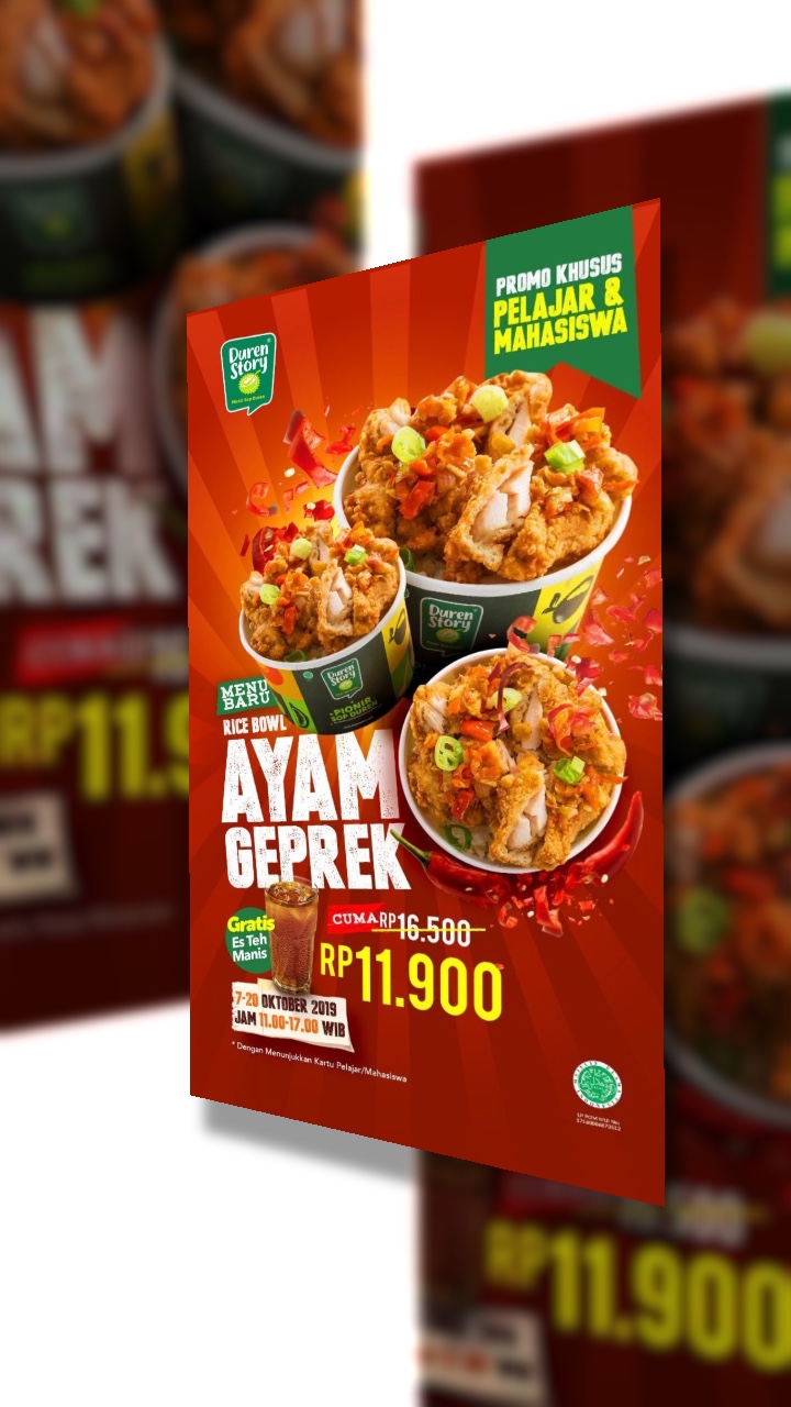 Promo Poster Makanan