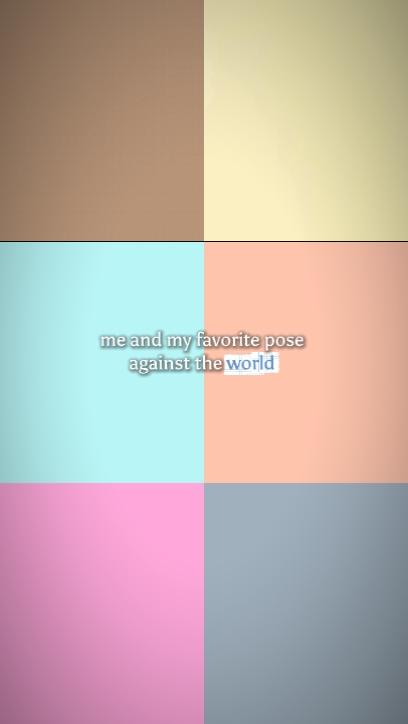 Ich und meine Lieblingspose